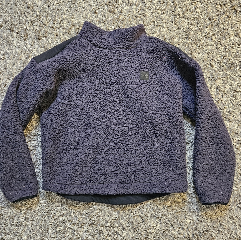 Women's Dark Grey Fleece Sweater
